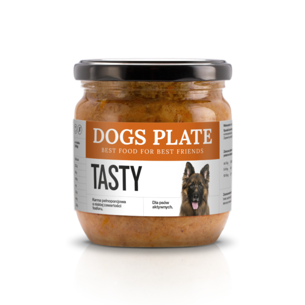 Dogs Plate Tasty 360 g