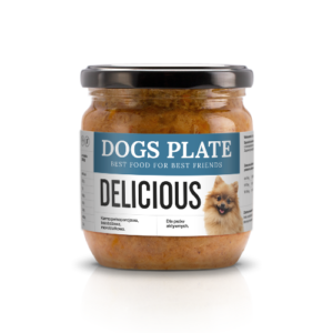 Dogs Plate Delicious 360 g