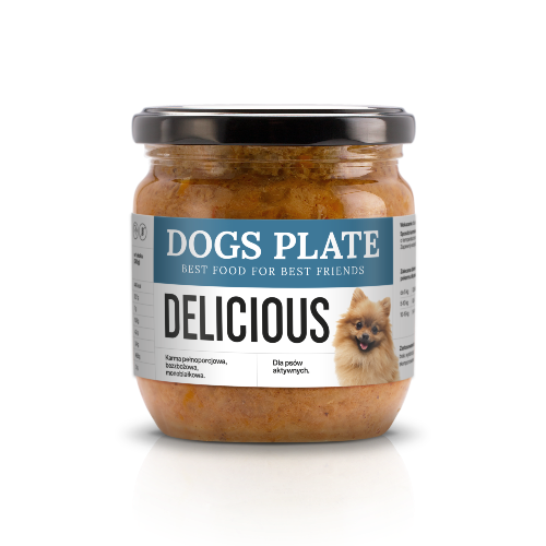 Dogs Plate Delicious 360 g