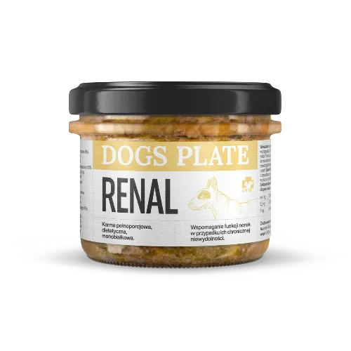 Dogs Plate Vet Renal z wieprzowiną 180 g