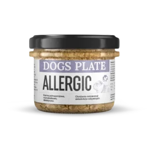 Dogs Plate Vet Allergic 180 g z koniną