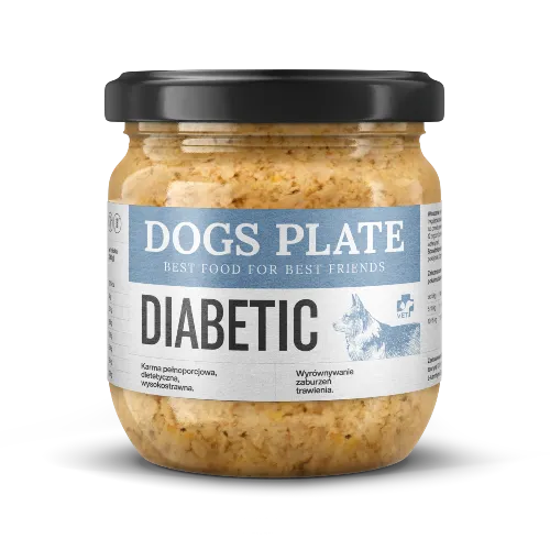 Dogs Plate Vet Diabetic 360 g