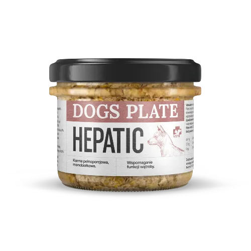 Dogs Plate Vet Hepatic 180 g