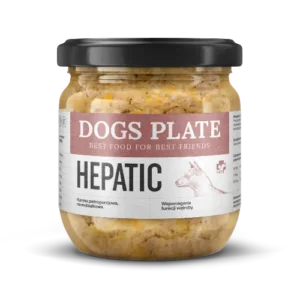 Dogs Plate Vet Hepatic 360 g z ostropestem