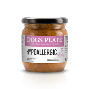 Dogs Plate Vet Hypoallergic 360 g z kozą