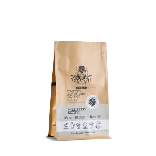 Mr. Bones Dry Barf Wild Sheep Recipe - Muflon Suchy Barf 450 g
