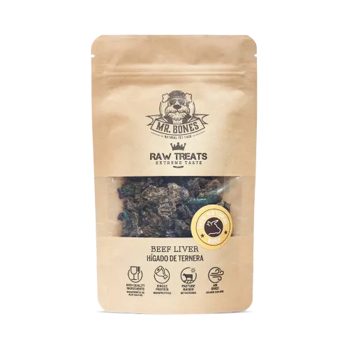 Mr. Bones Suszona wątróbka cielęca 45 g