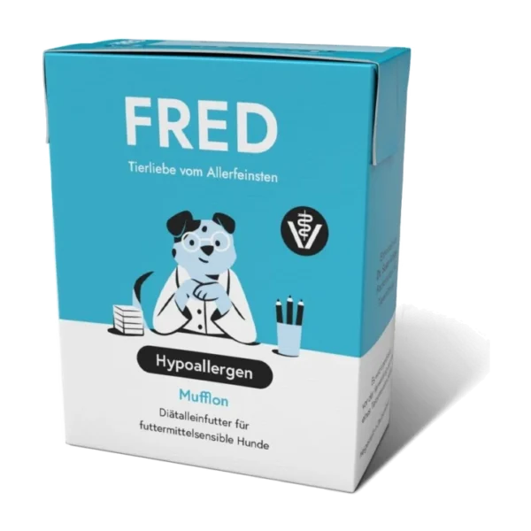 Fred Vet z muflonem 390 g — alergia pokarmowa