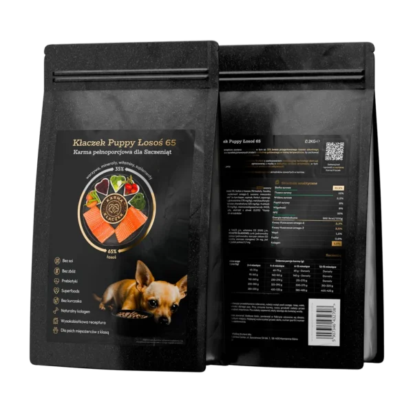 Kłaczek Puppy Łosoś 2 kg