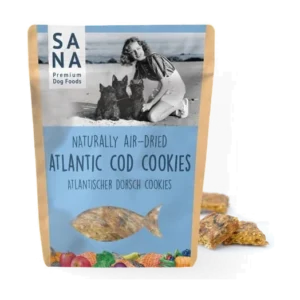 Sanadog Chrupiące ciasteczka z dorsza 100 g