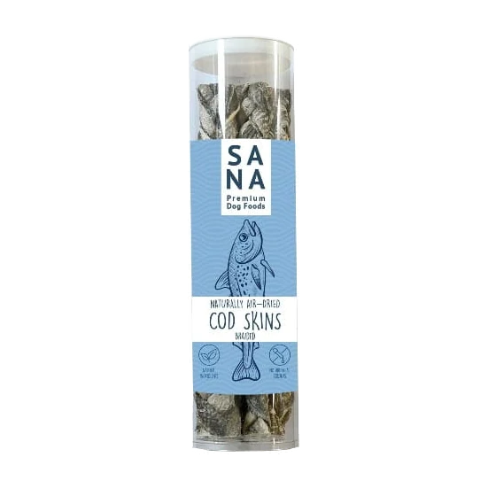 Sanadog Plecione pałeczki ze skóry dorsza 250 g