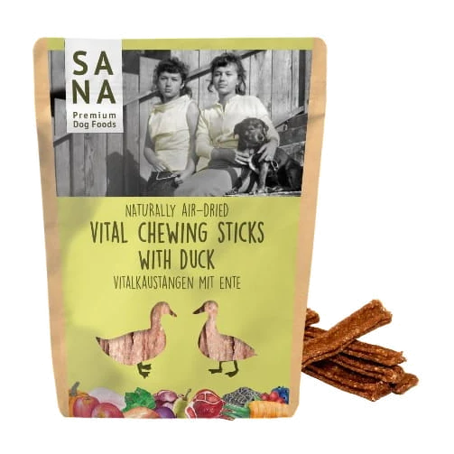 Sanadog Vitalne gryzaki z kaczką 150 g